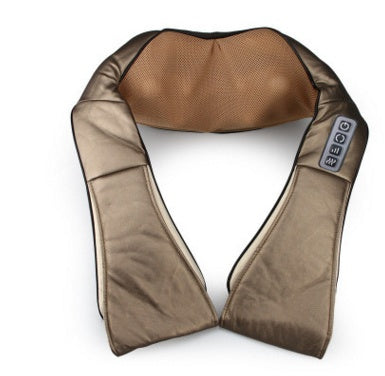 Premium Shoulder & Neck Massager Shawl - 16 Kneading Heads with Infrared Heat Therapy