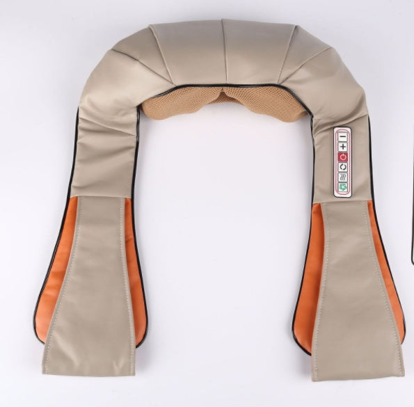 Premium Shoulder & Neck Massager Shawl - 16 Kneading Heads with Infrared Heat Therapy
