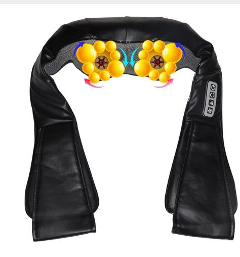 Premium Shoulder & Neck Massager Shawl - 16 Kneading Heads with Infrared Heat Therapy