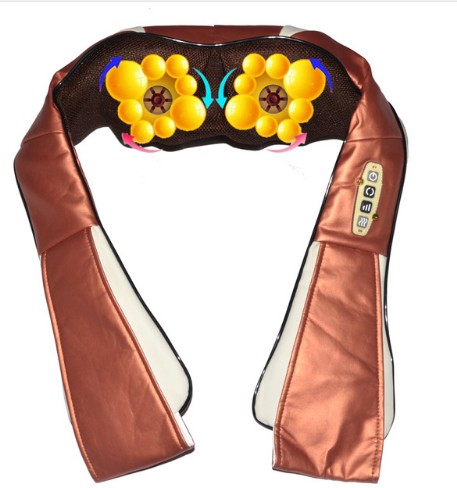 Premium Shoulder & Neck Massager Shawl - 16 Kneading Heads with Infrared Heat Therapy