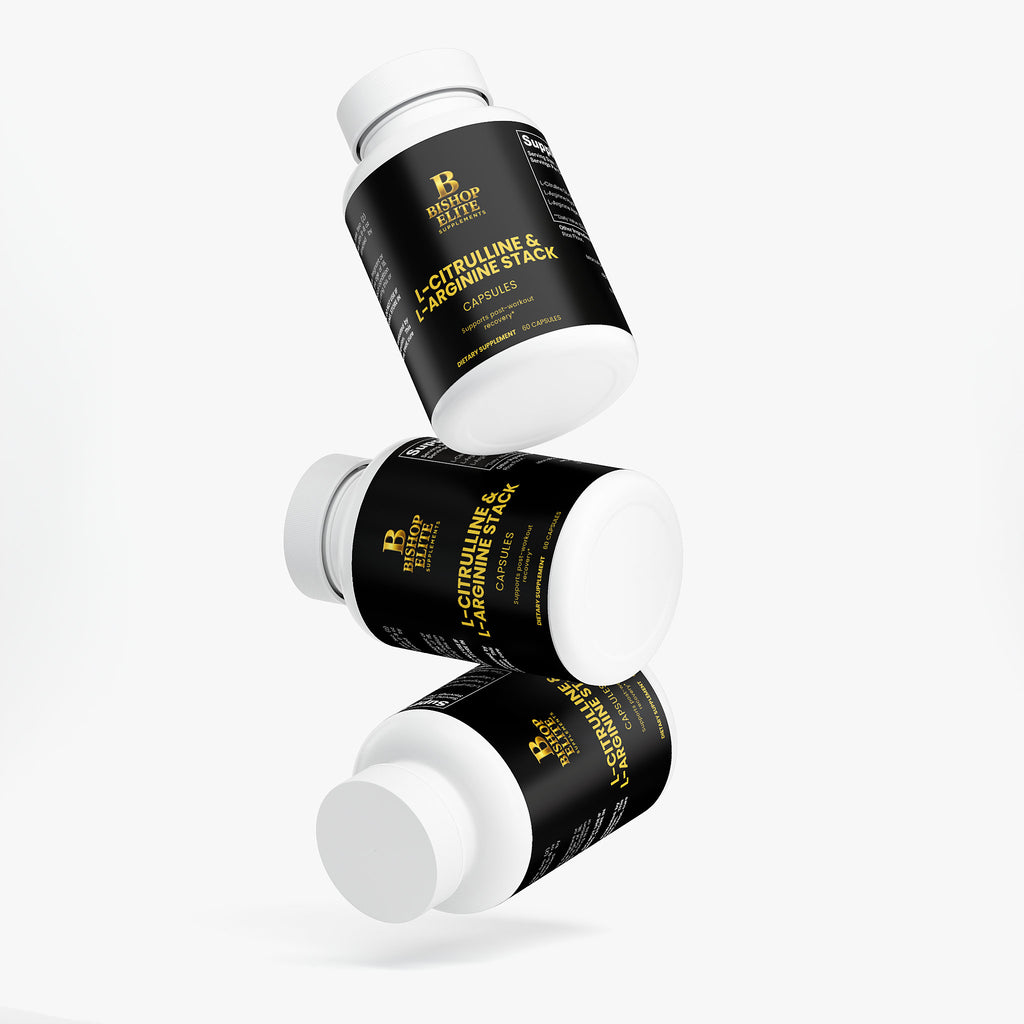 L‑Citrulline & L‑Arginine Stack — 400 mg L‑Citrulline DL‑Malate + Arginine Complex — Capsule Format (60 Capsules)