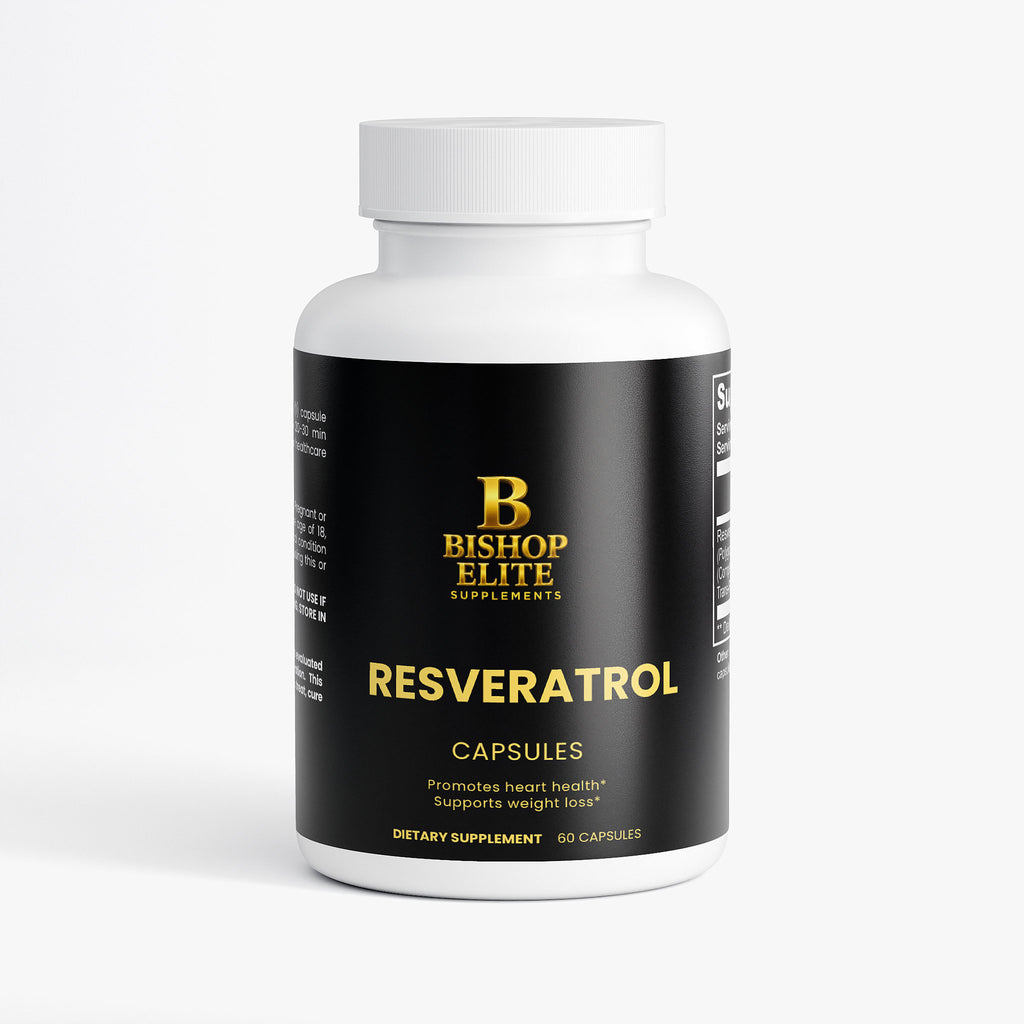 Resveratrol (polygonum cuspidatum, root) Complex Containing 50% Trans-Resveratrol -600 mg | Bishop Elite Supplements