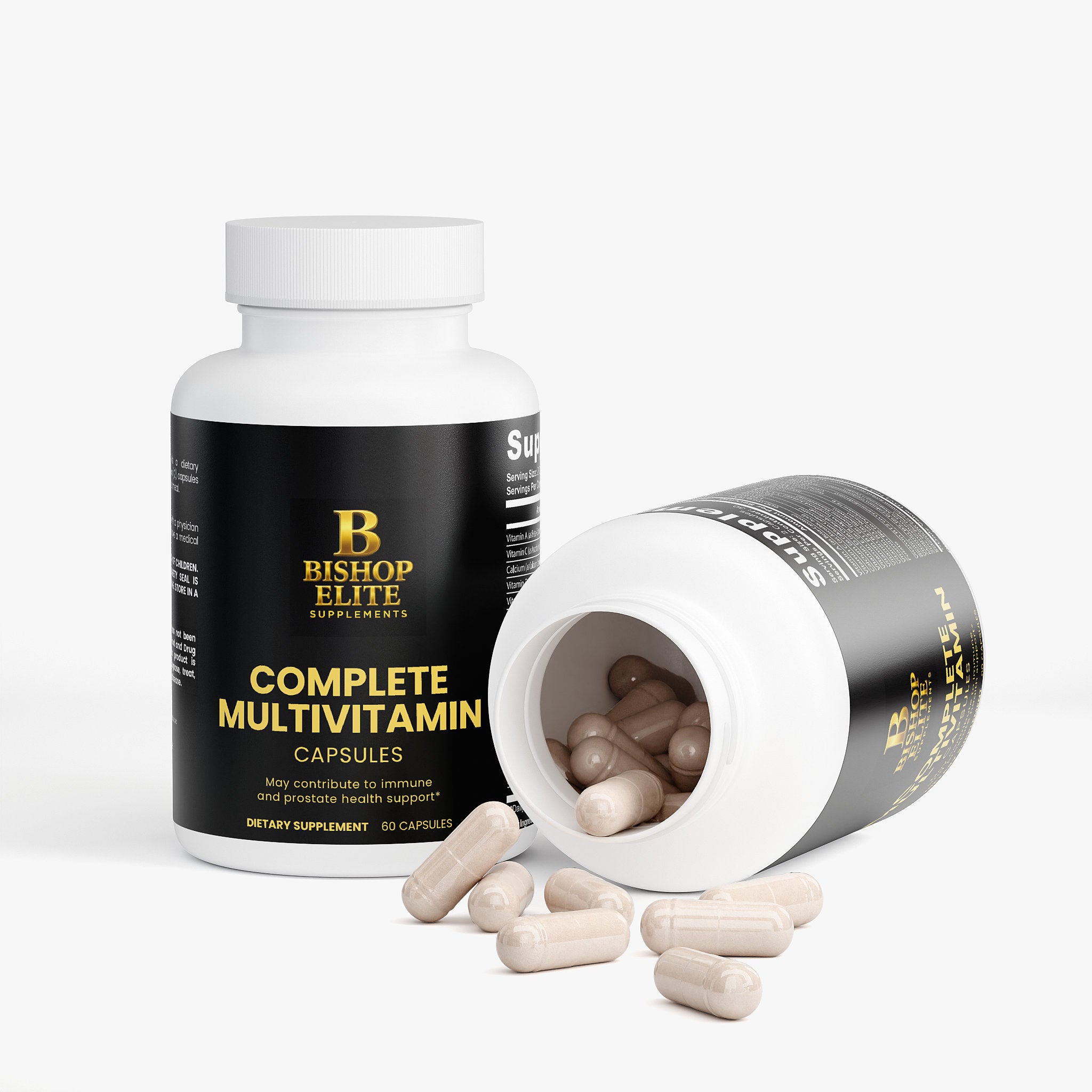 Complete Multivitamin – Daily Wellness Formula with Essential Vitamins & Botanical Extracts (60 Capsules)