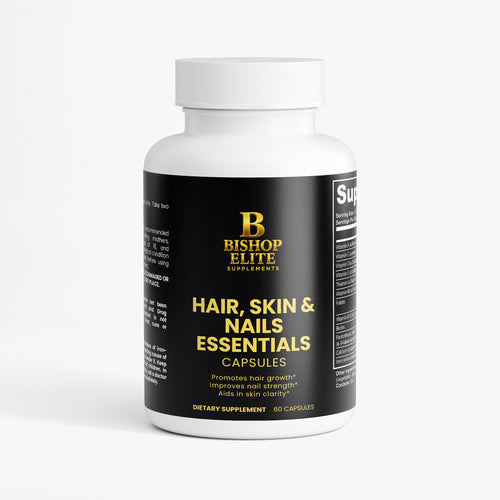  Hair, Skin & Nails Essentials capsules .  | Bishop Elite Supplements.