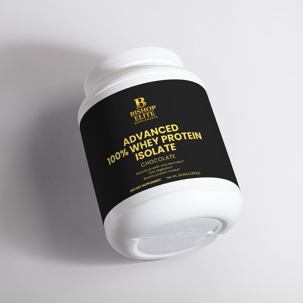 100% Whey Protein Isolate (Chocolate) — 22 g Protein per Serving | 805 g