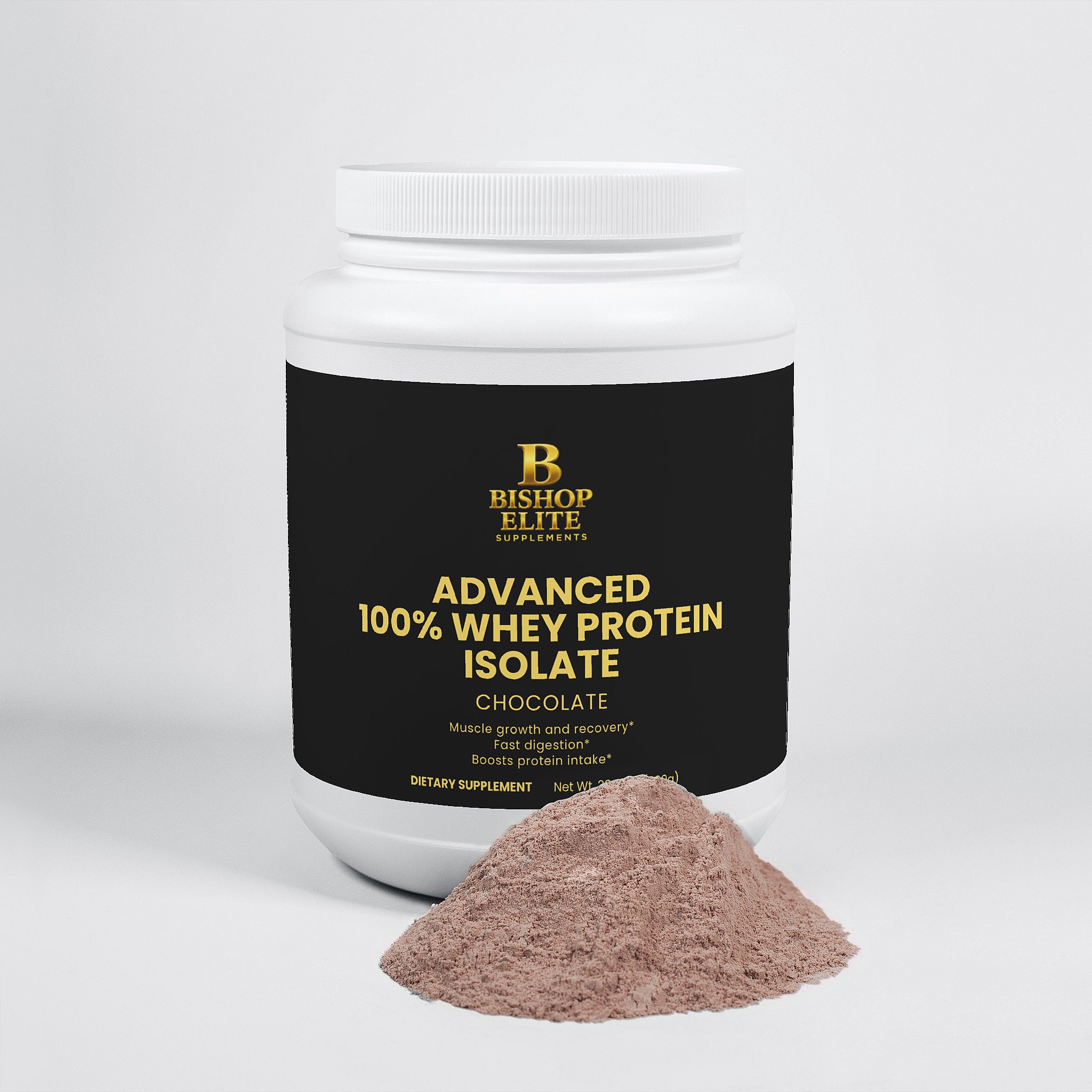 100% Whey Protein Isolate (Chocolate) — 22 g Protein per Serving | 805 g