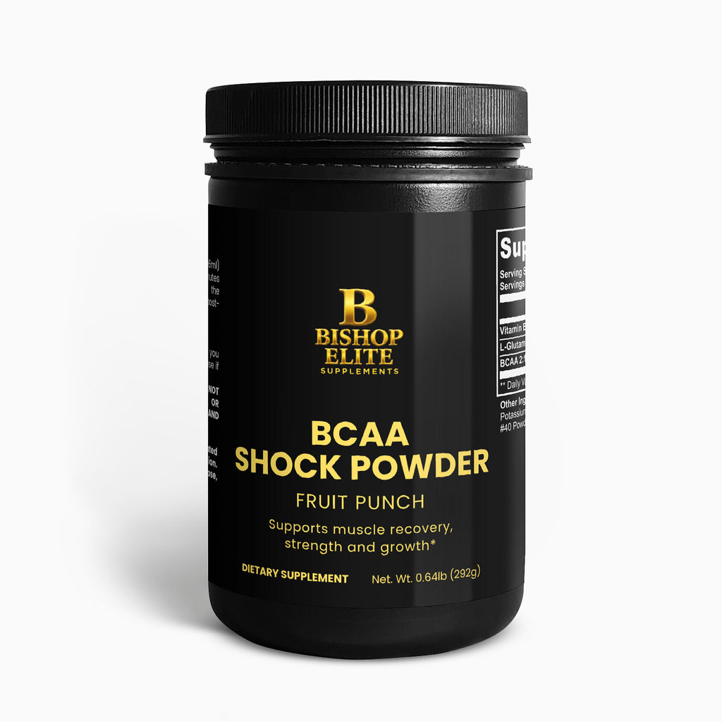 BCAA post-Workout powder-Fruit Punch -2:1:1 amino blend | Bishop Elite Supplments