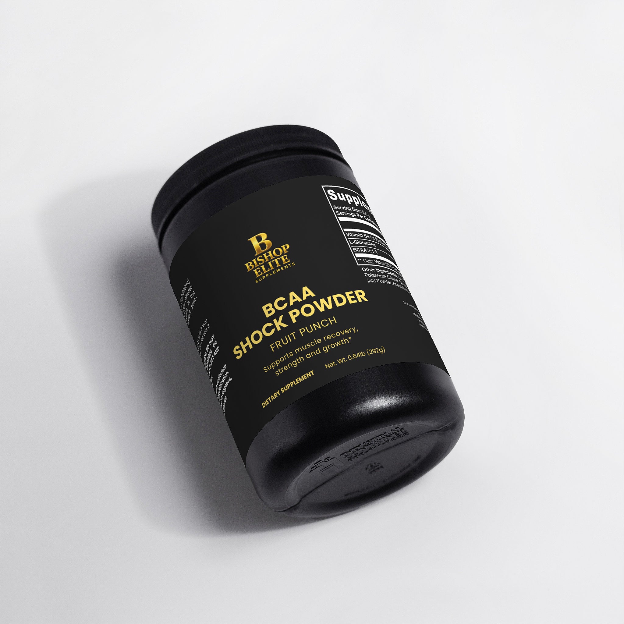 BCAA Post‑Workout Powder — Fruit Punch  — 2:1:1 Formula
