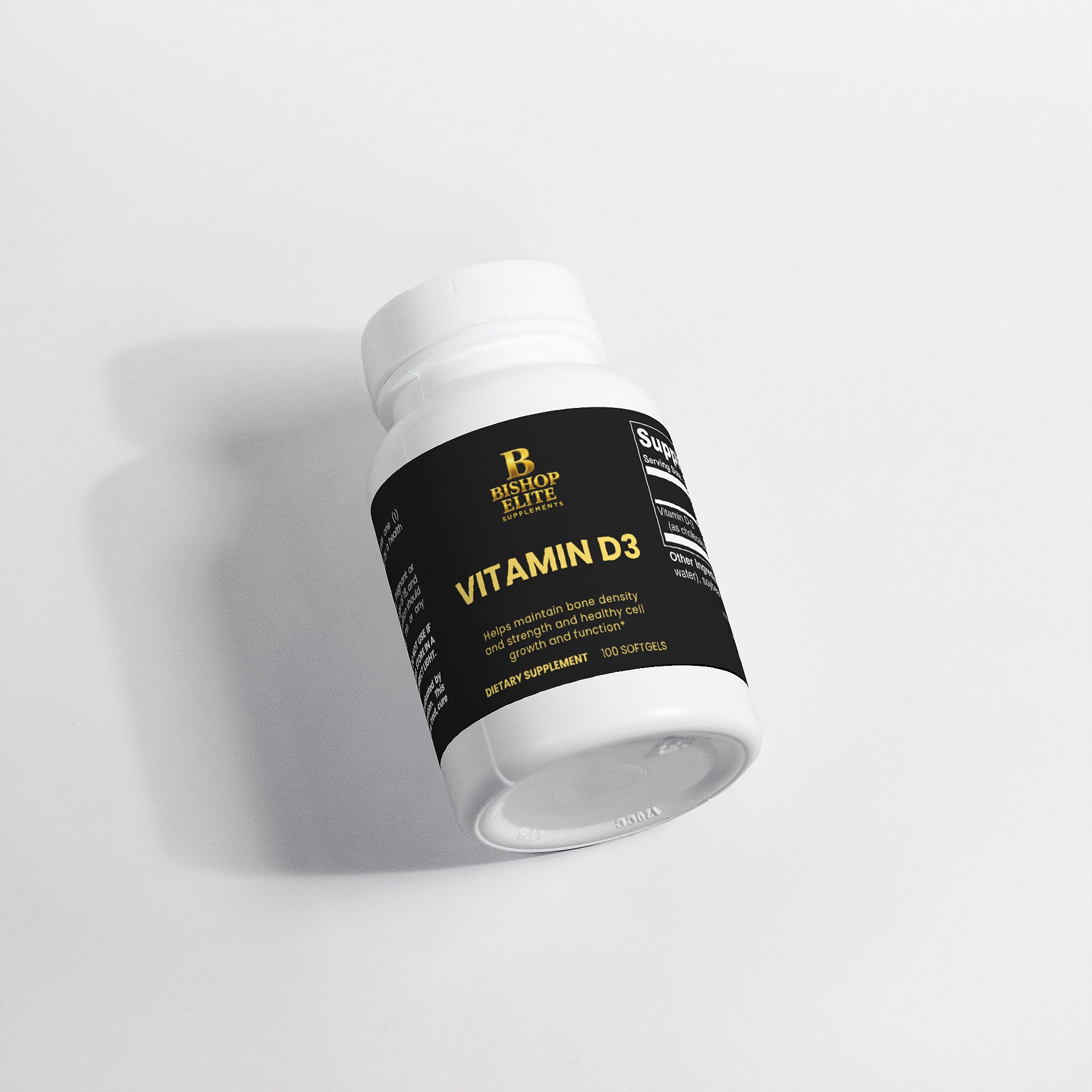 Vitamin D3  Cholecalciferol Softgels for Daily Wellness & Nutritional Support