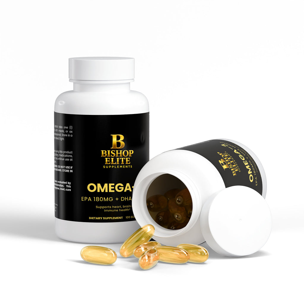 Omega‑3 Fish Oil Softgels — 180 mg EPA + 120 mg DHA with Vitamin E | 100 Softgels