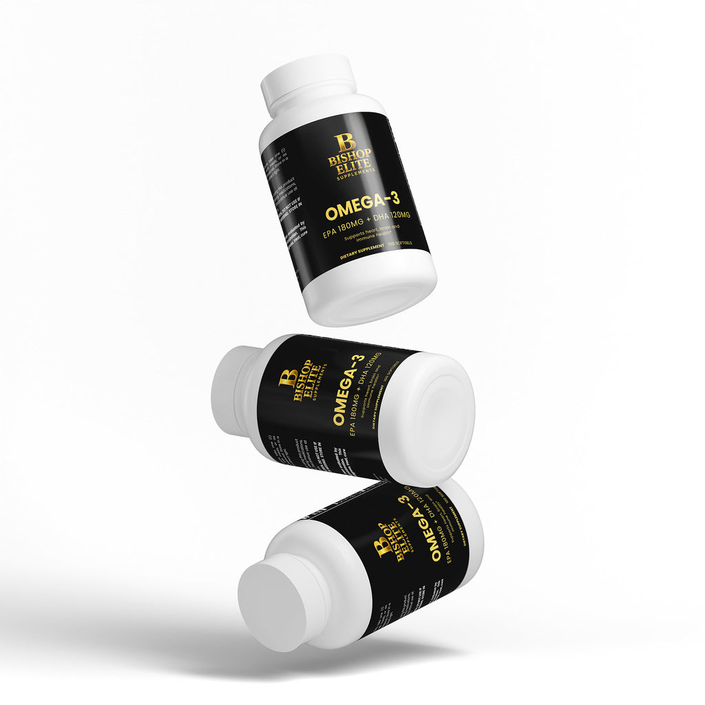 Omega‑3 Fish Oil Softgels — 180 mg EPA + 120 mg DHA with Vitamin E | 100 Softgels