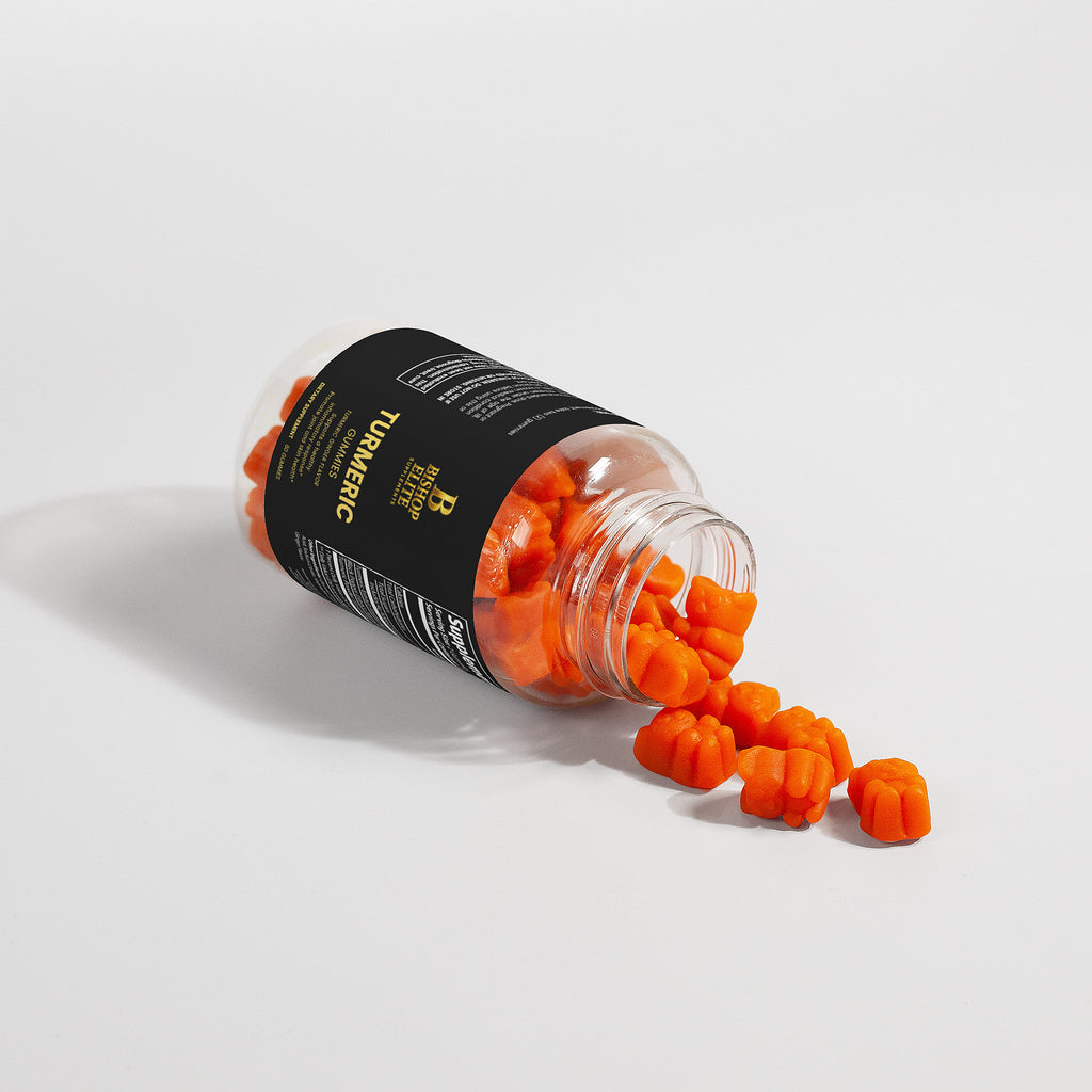 Turmeric Gummies Curcumin Black Pepper Wellness Supplement 60ct