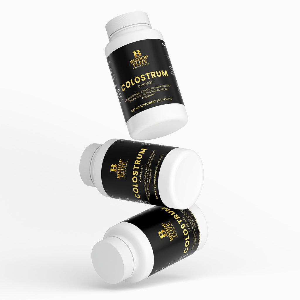 Bovine Colostrum 500 mg — 30% IgG | Capsules