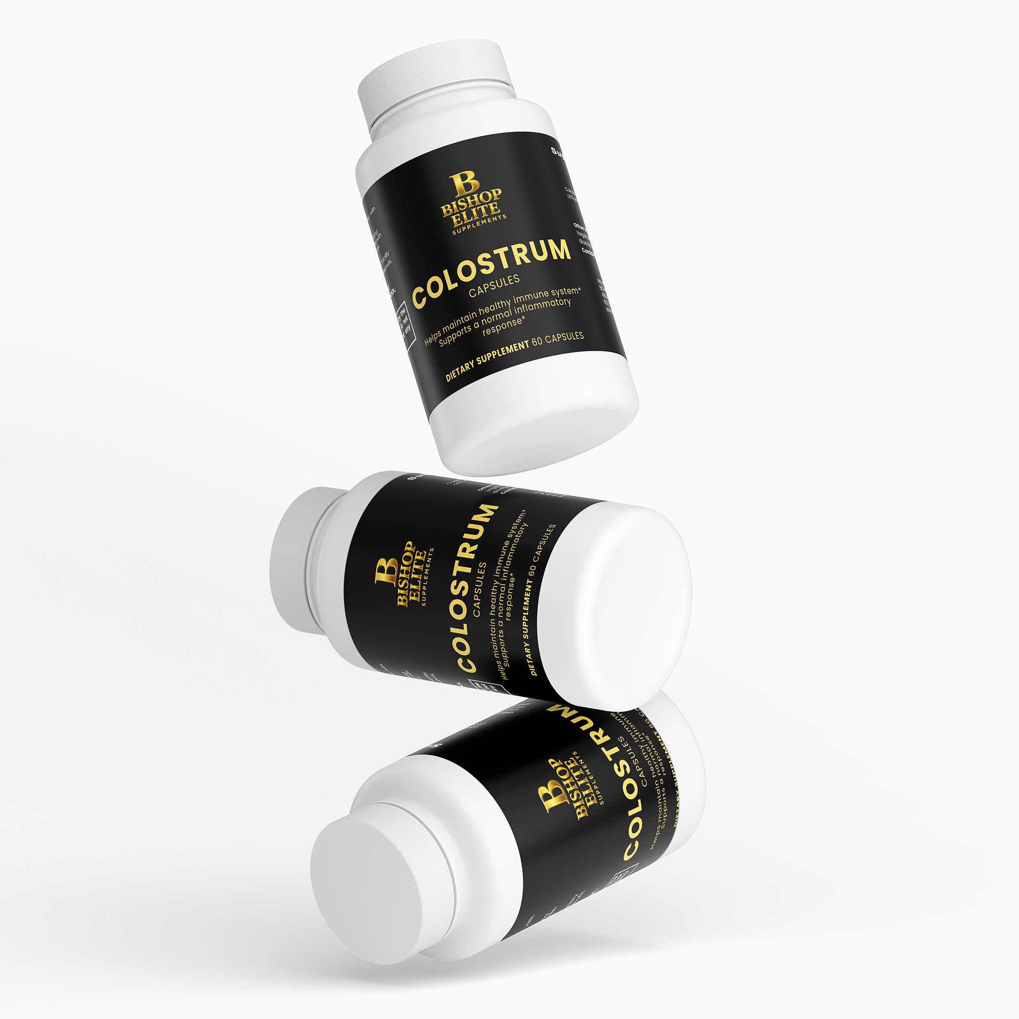 Bovine Colostrum 500 mg — 30% IgG | Capsules