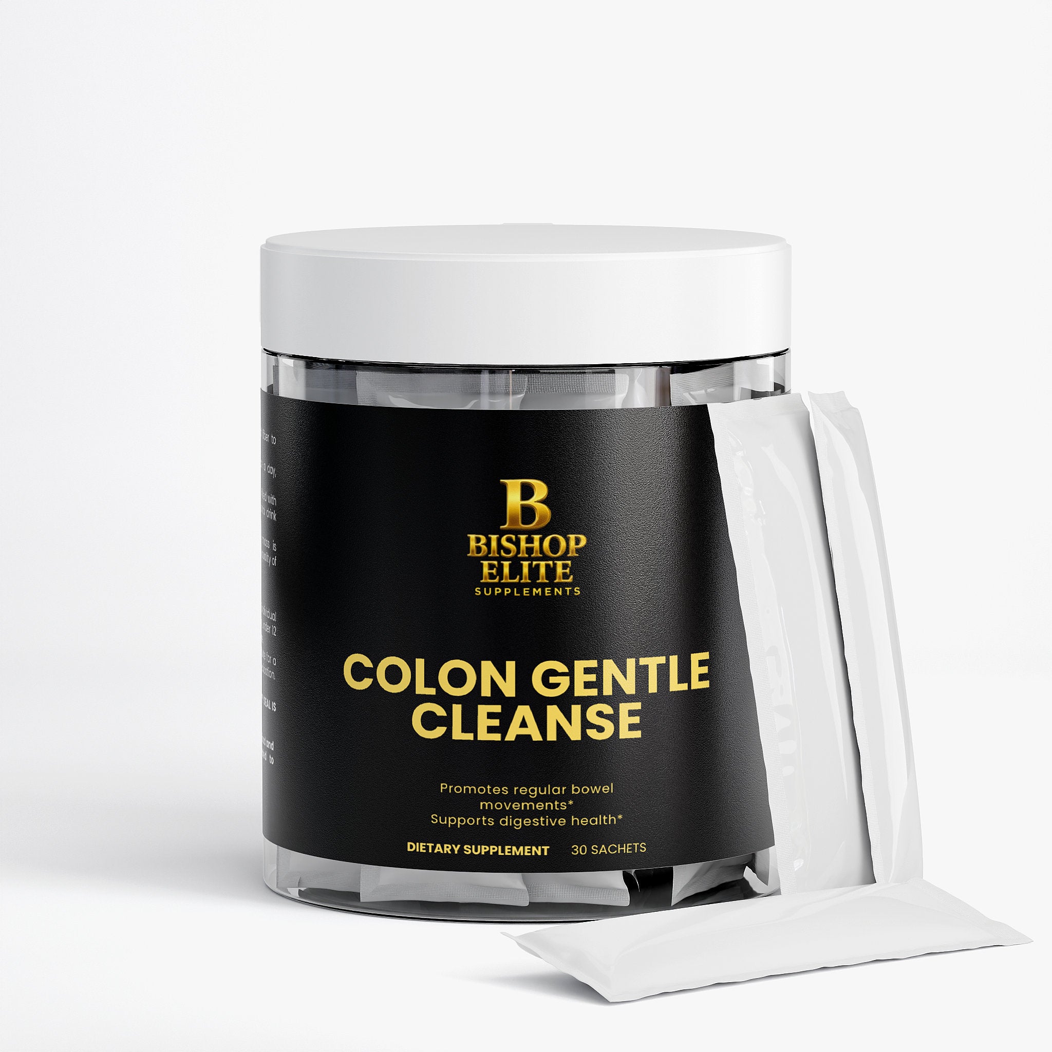 Colon Cleanser · Fiber & Herbal Blend · Digestive Support · Natural Regularity Formula