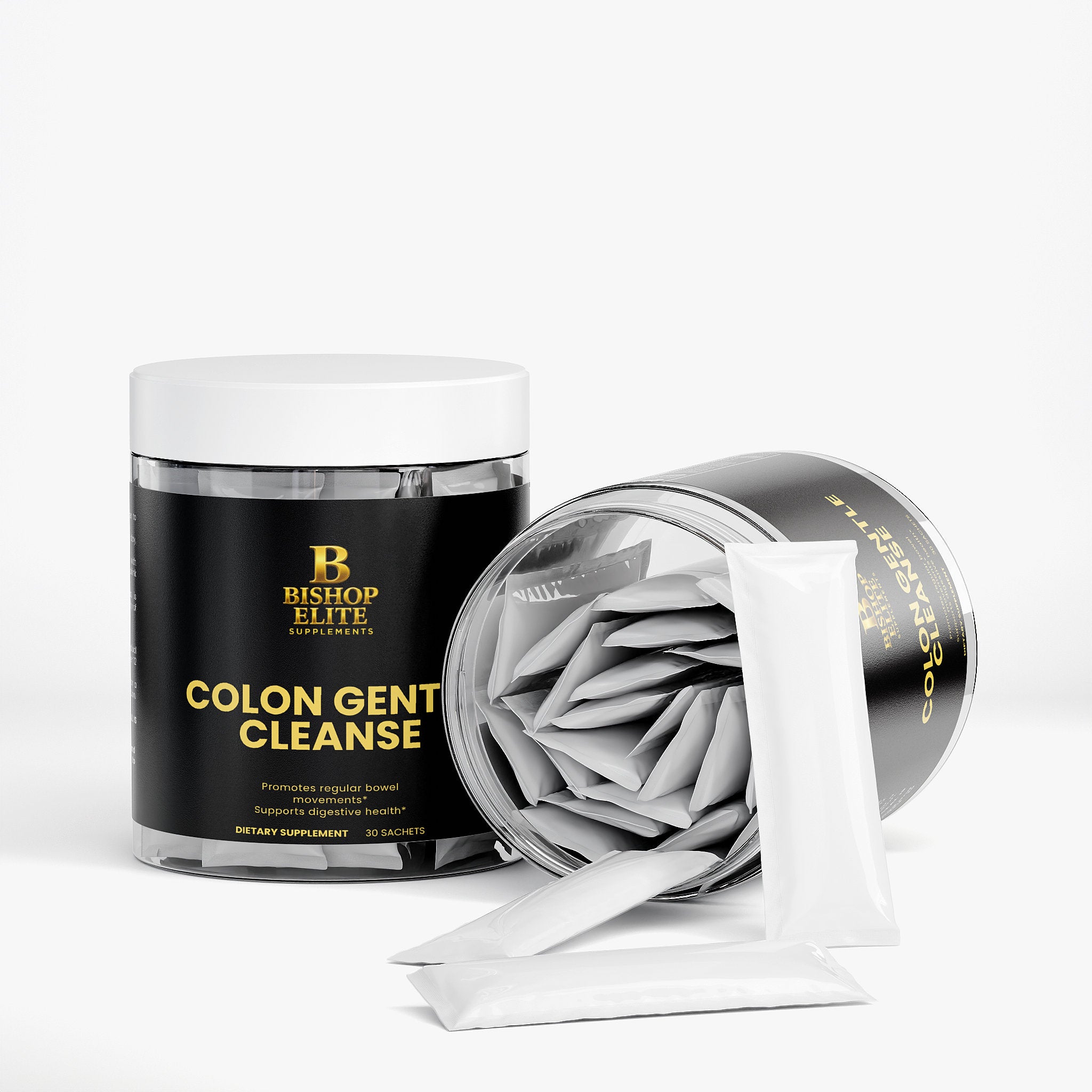 Colon Cleanser · Fiber & Herbal Blend · Digestive Support · Natural Regularity Formula
