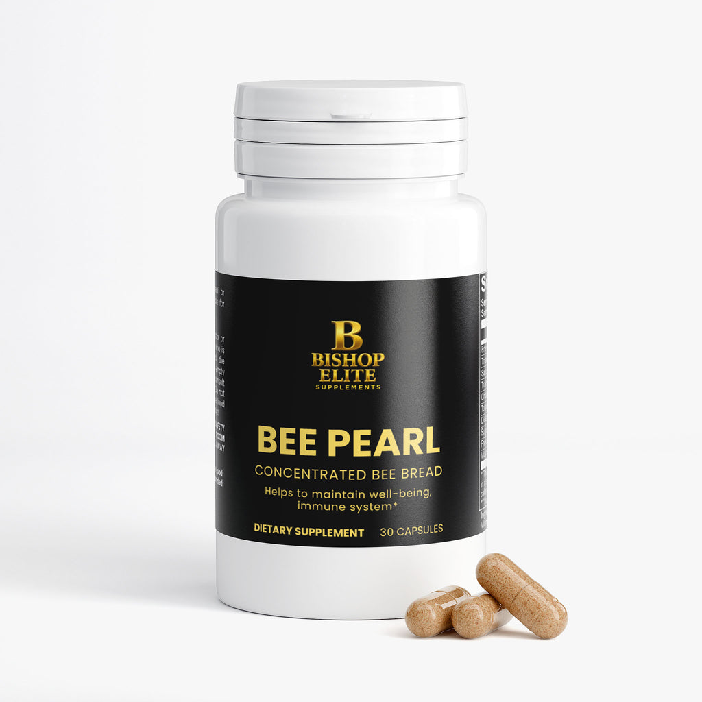 Bee Pearl — Freeze‑Dried Bee Bread Extract with Natural Vitamins, Minerals & Antioxidants (30 Capsules)