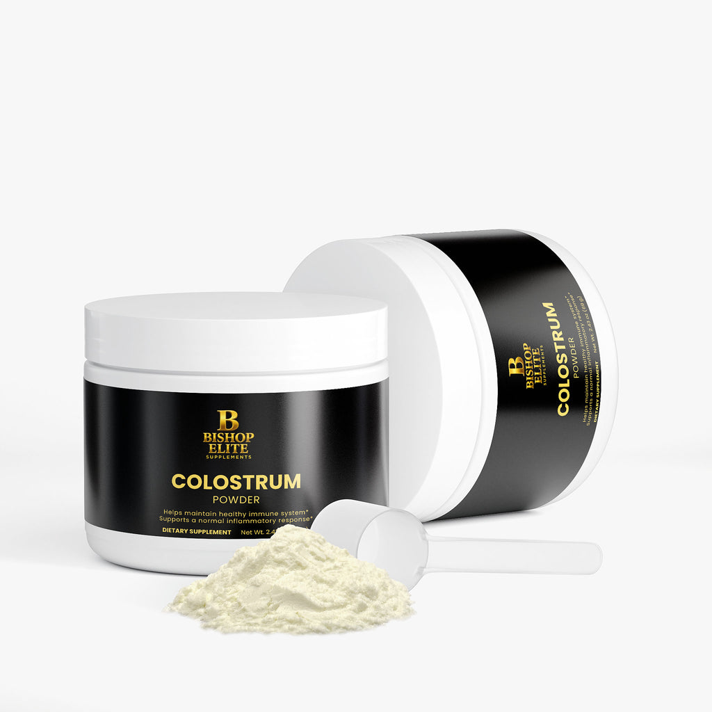 Colostrum Powder — 2300 mg Bovine Colostrum (25% IgG) | Powder Format