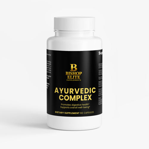 Ayurvedic Complex with Ashwagandha, Turmeric, Holy Basil &traditional herbal   | Bishop Elite Supplements.