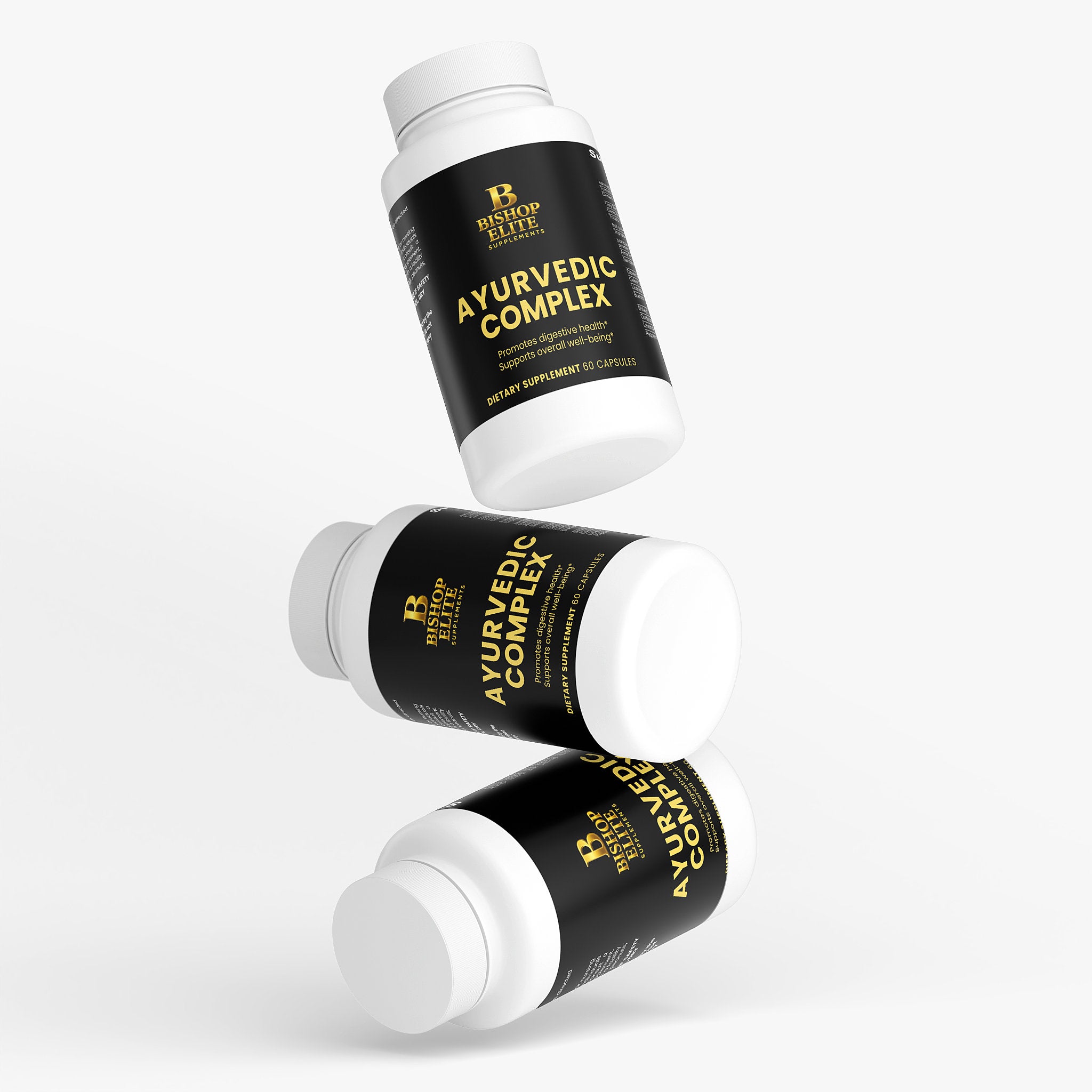 Ayurvedic Complex — Ashwagandha, Turmeric, Holy Basil & Traditional Herbal Blend (Capsules)