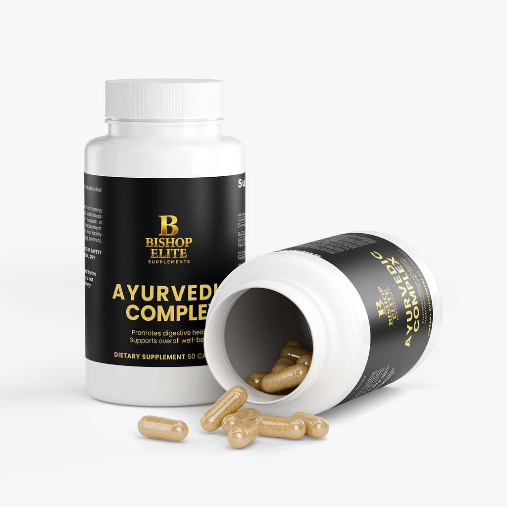 Ayurvedic Complex — Ashwagandha, Turmeric, Holy Basil & Traditional Herbal Blend (Capsules)