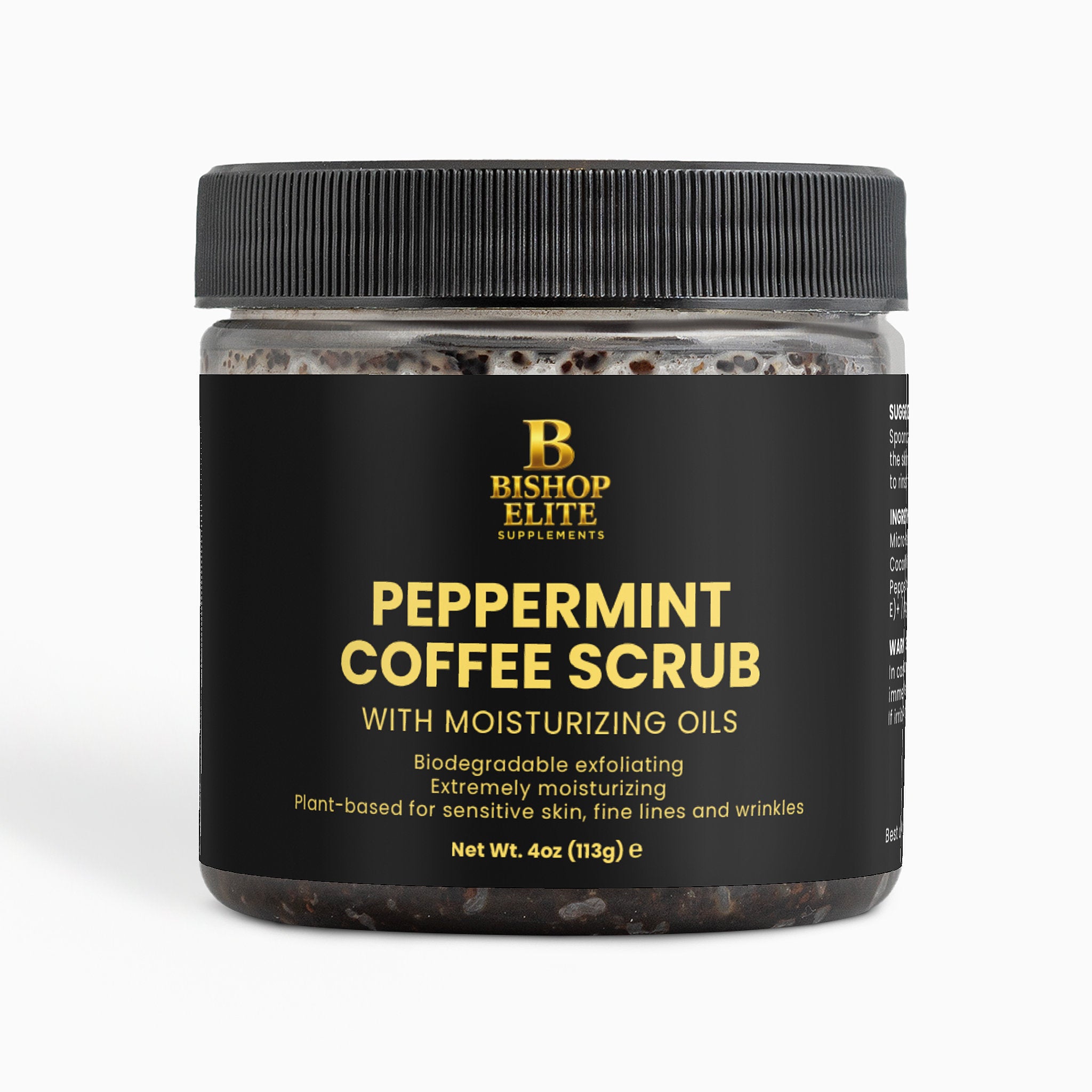 Peppermint Coffee Scrub