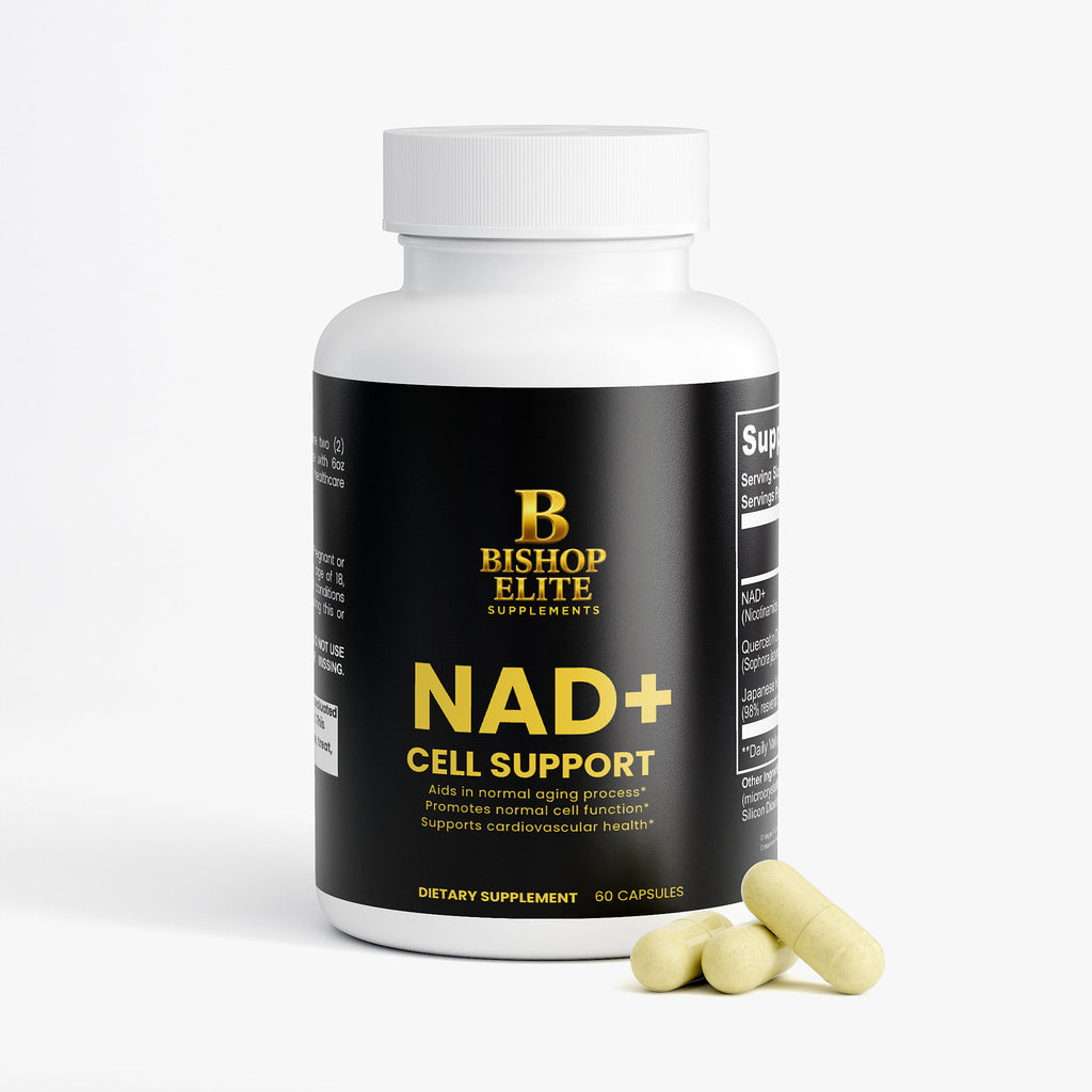 NAD+ Cell Formula — Quercetin & Resveratrol Botanical Blend | 60 Capsules