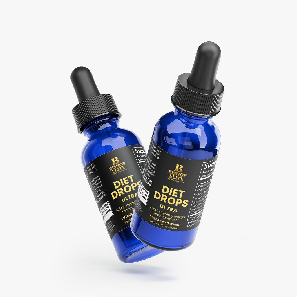 Diet Drops Ultra  African Mango & Maca Botanical Blend  1 oz