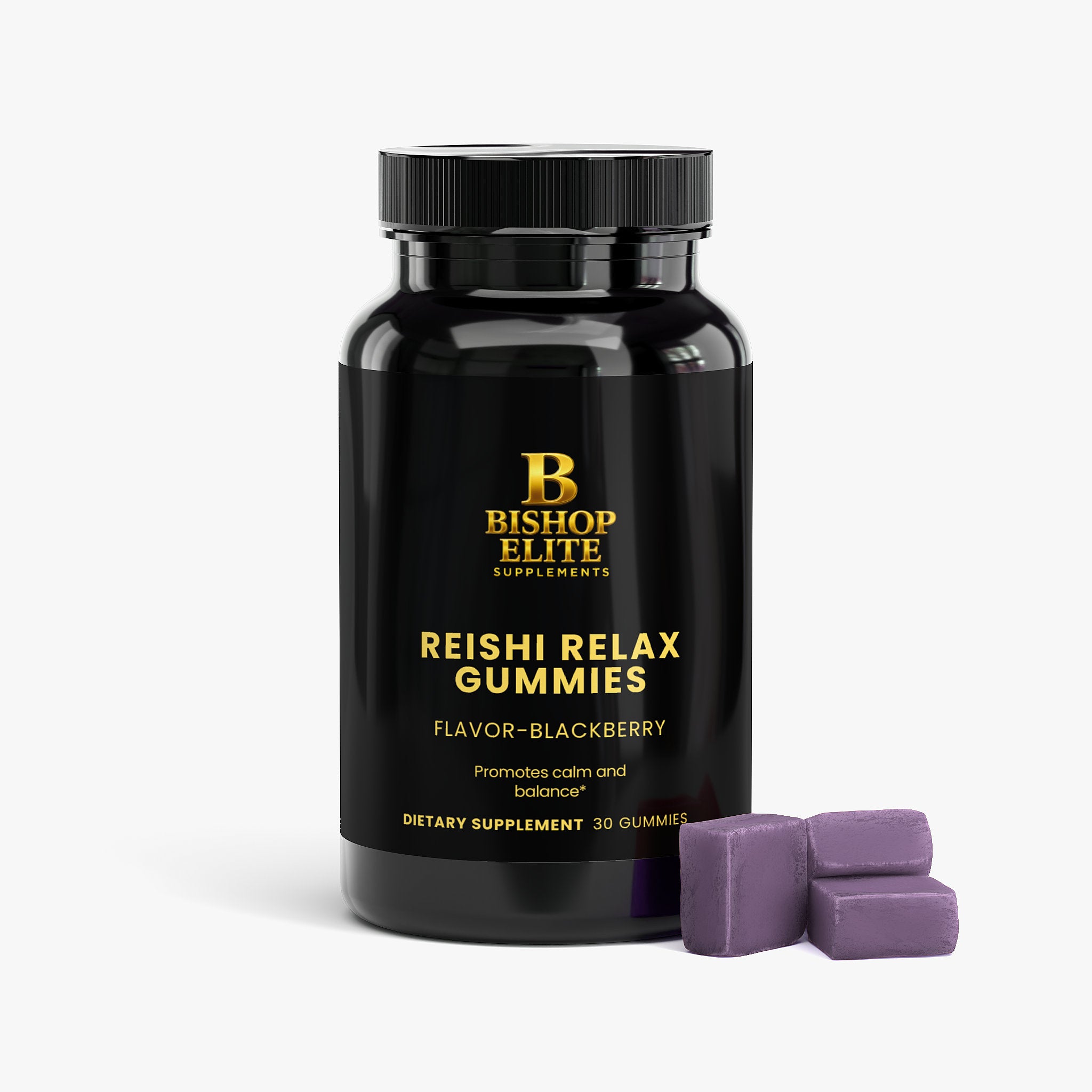 Reishi Relax Gummies  Mushroom & Botanical Blend  30 Gummies