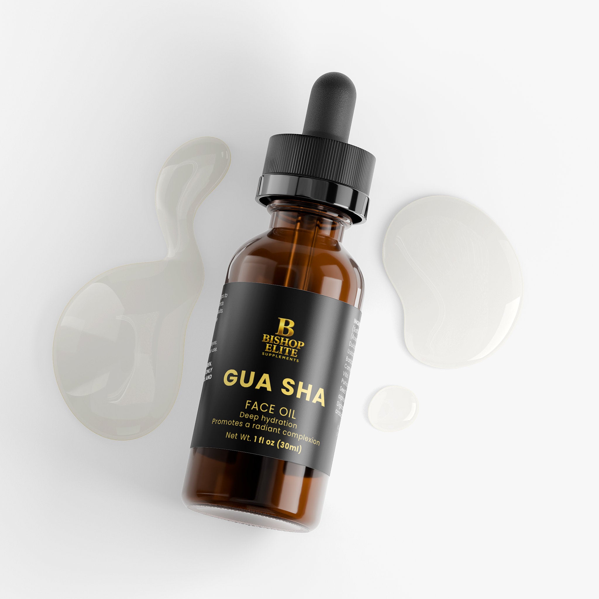 Gua Sha Face Oil — Premium Botanical Blend