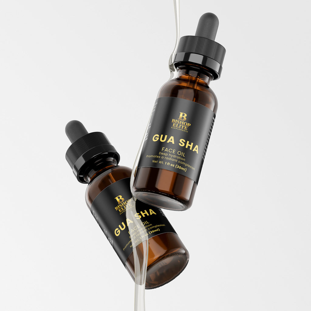 Gua Sha Face Oil — Premium Botanical Blend