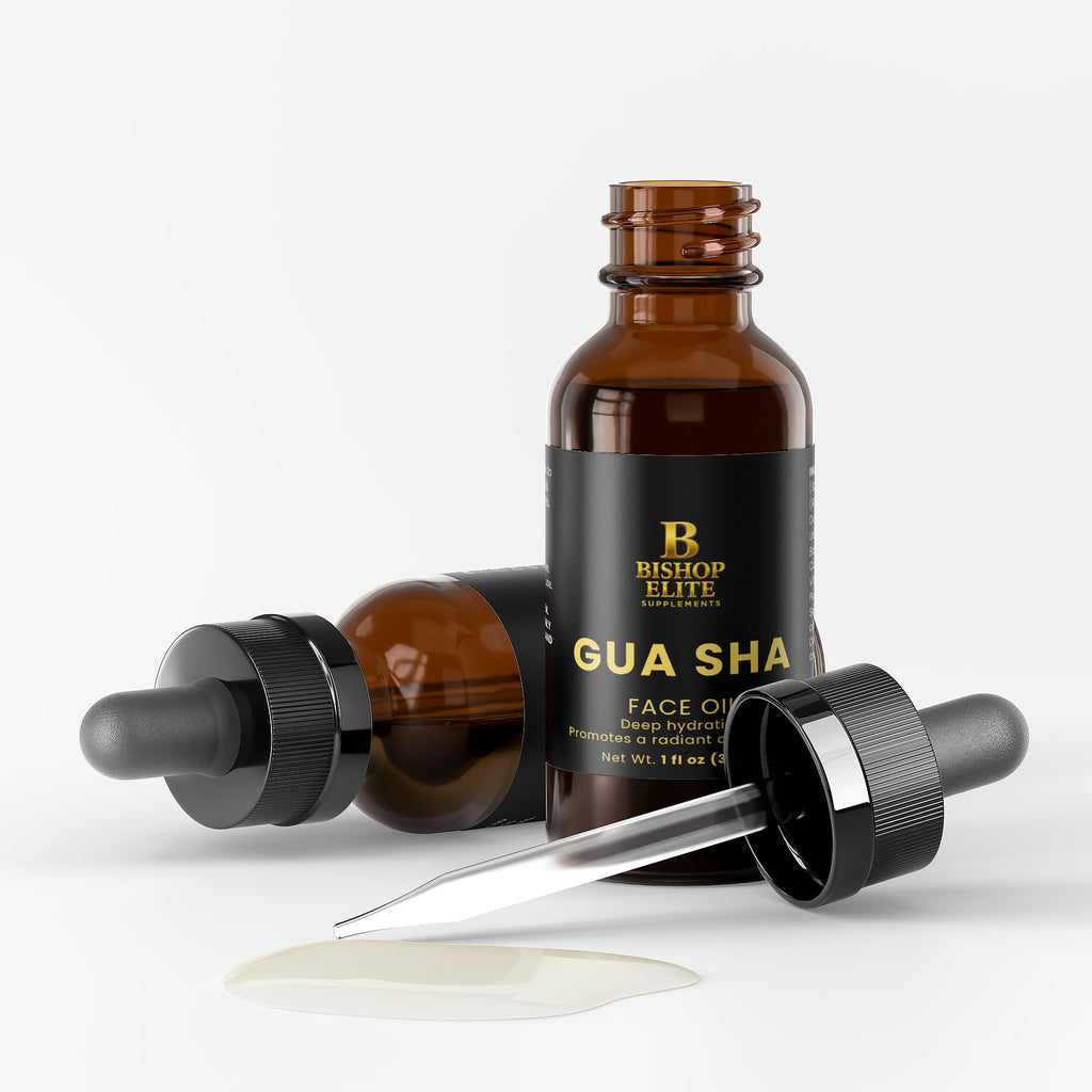 Gua Sha Face Oil — Premium Botanical Blend