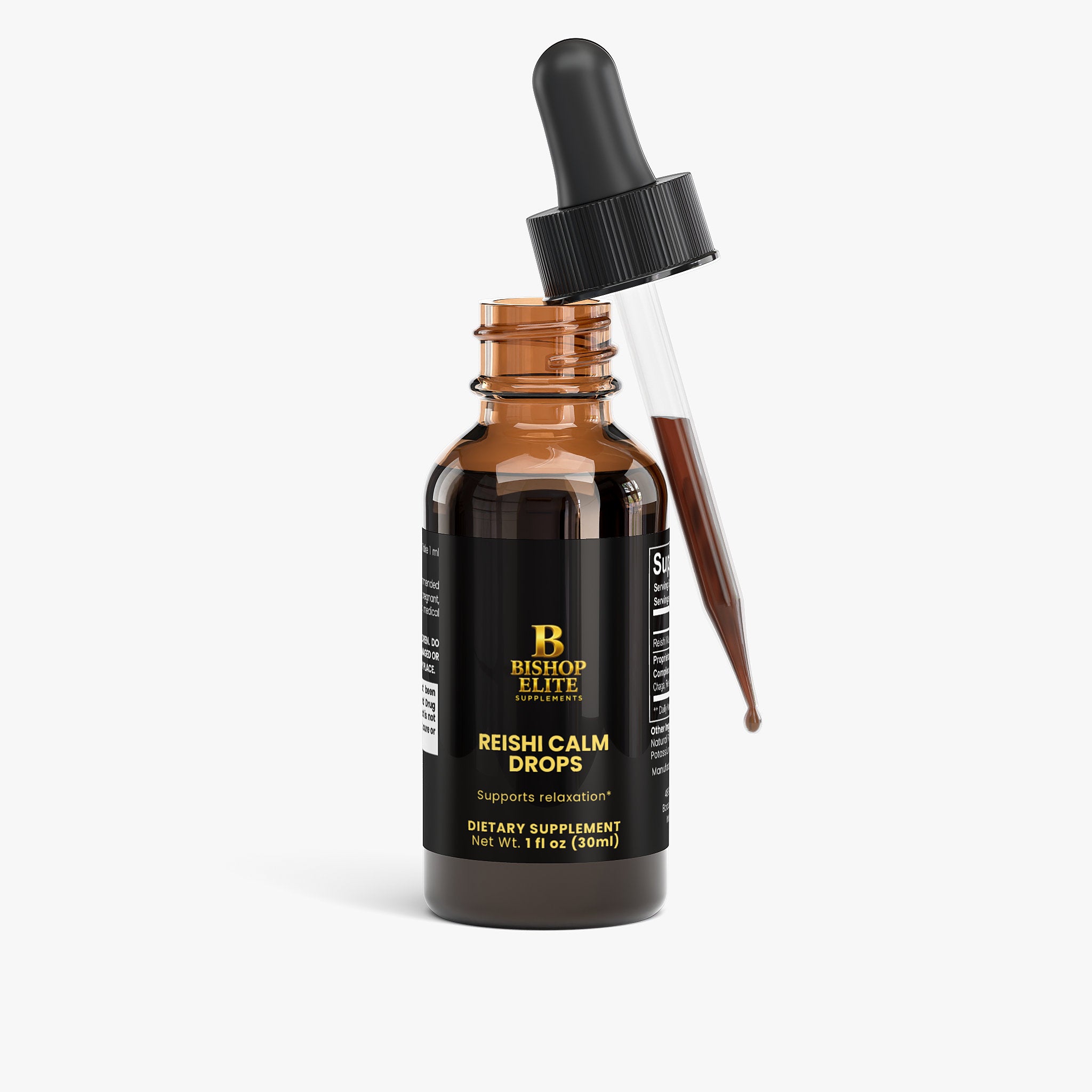 Mushroom Botanical Blend  Reishi Chaga Maitake Shiitake & Turkey Tail Liquid Extract (2 fl oz)