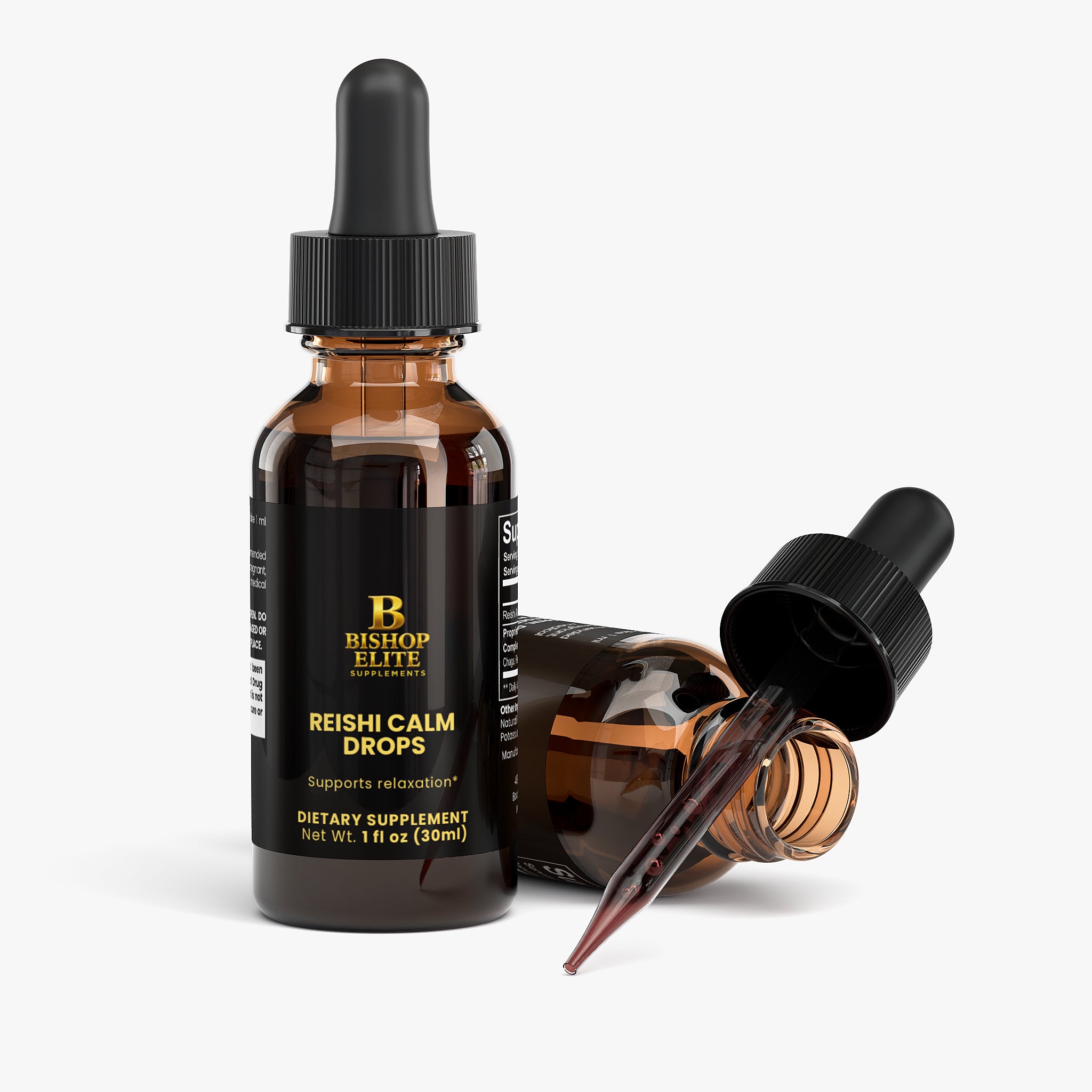 Mushroom Botanical Blend  Reishi Chaga Maitake Shiitake & Turkey Tail Liquid Extract (2 fl oz)