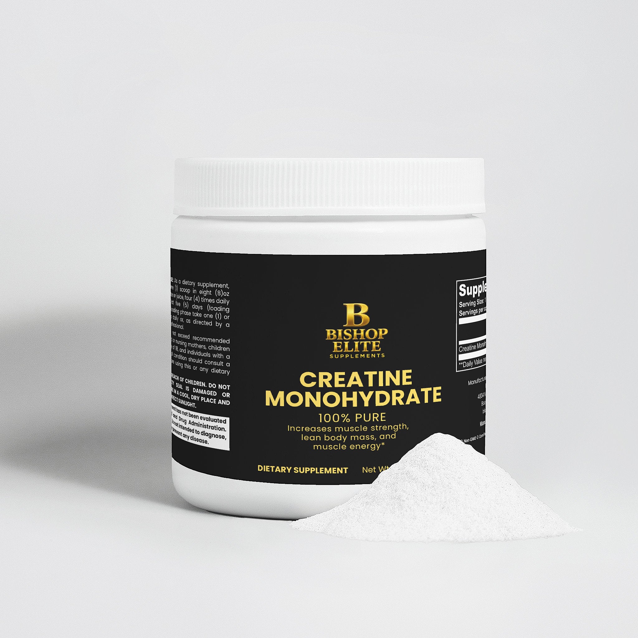 Creatine Monohydrate — Pure Unflavored Powder | 250 g