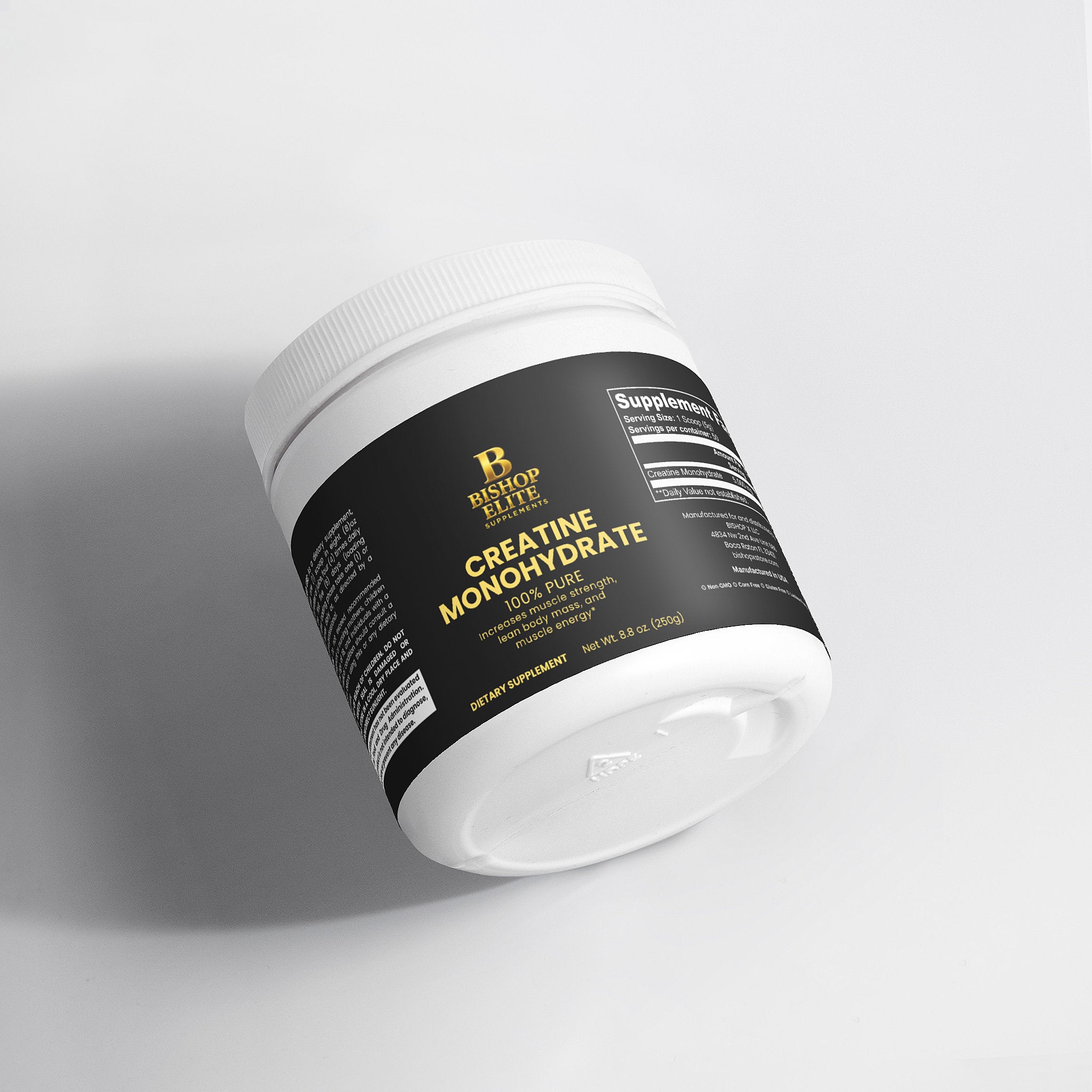 Creatine Monohydrate — Pure Unflavored Powder | 250 g