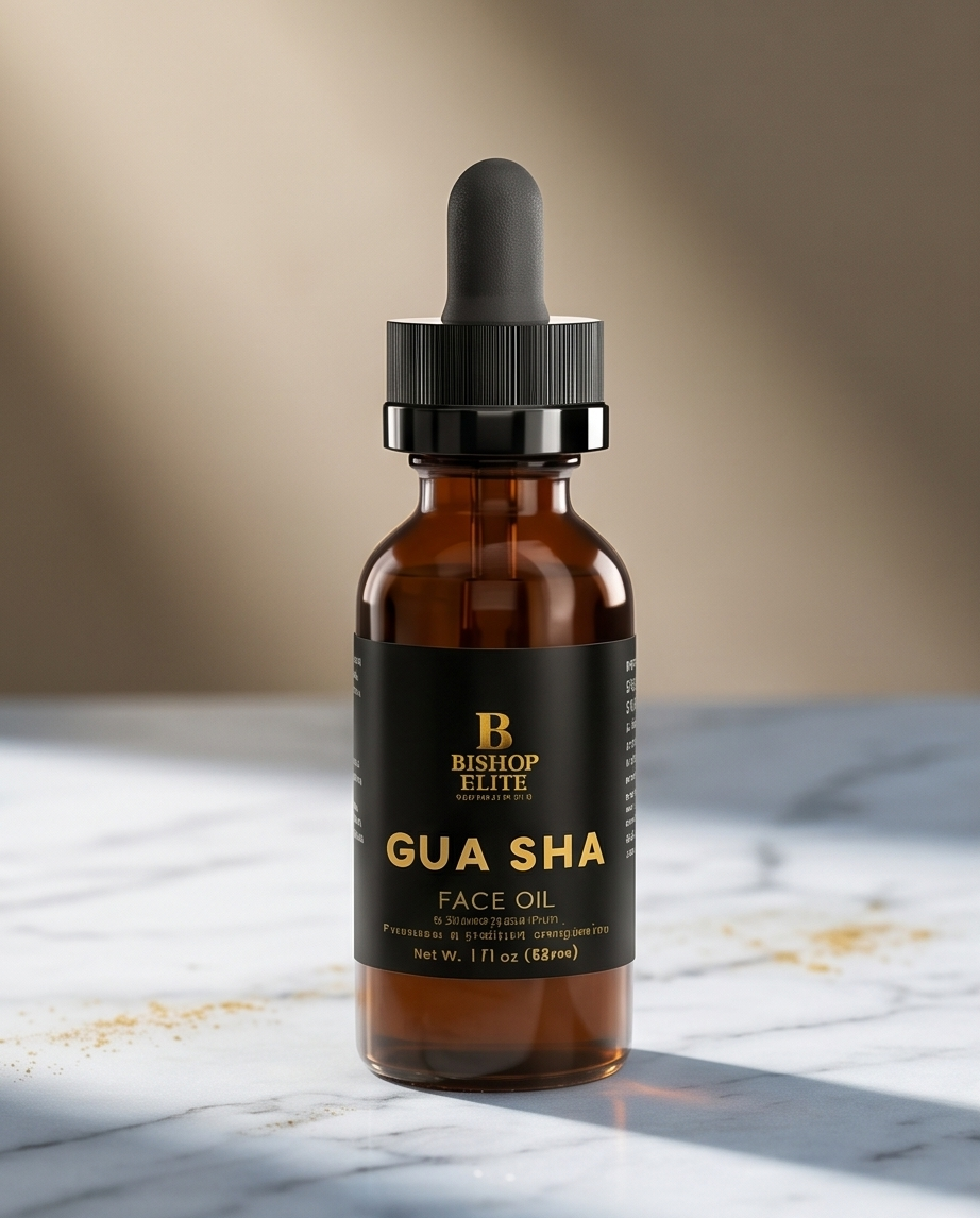 Gua Sha Face Oil — Botanical Blend with Rosehip, Ginseng, Pomegranate & Baobab | 1 fl oz / 30ml