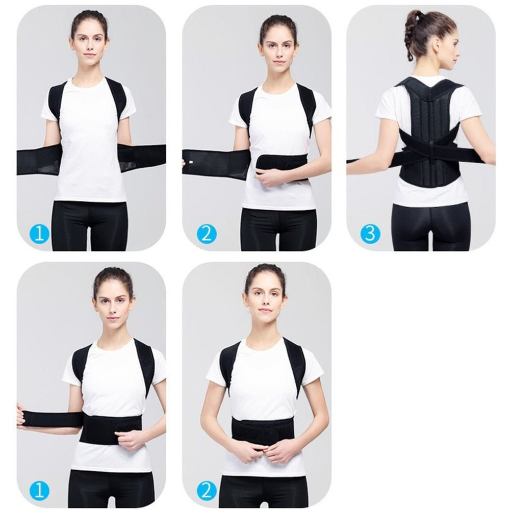 Premium Fitness Corrector - Adjustable Back Support for Better Alignment & Confidence