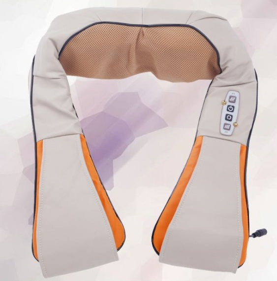 Premium Shoulder & Neck Massager Shawl - 16 Kneading Heads with Infrared Heat Therapy