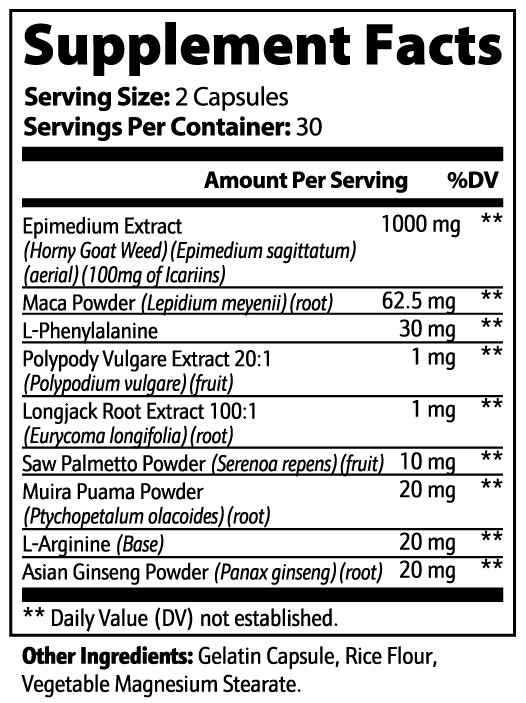 Epimedium & Maca Root Blend
