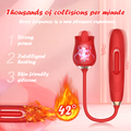 Rose Personal Wellness Massager-10 Modes ,Rechargeable