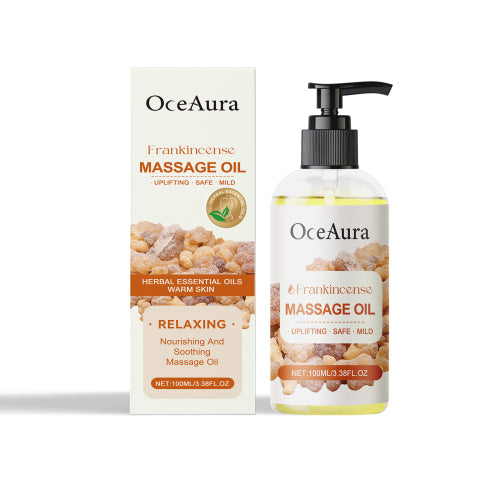OceAura Plant Body Essential Oil (Frankincense), hydrating and moisturizing body moisturizing massage essential oil