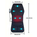 Premium Heated Massage Chair Pad - Full Body Relief with 9 Zones & Heat Therapy