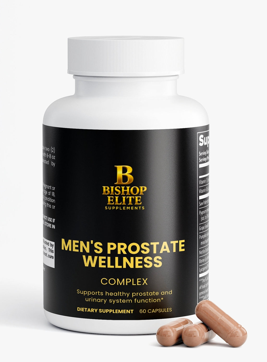 Men’s Prostate Formula — Daily Botanical Blend for Men | 60 Capsules
