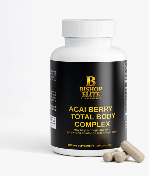 Acai Berry Botanical Complex — Fiber & Herbal Blend | 60 Capsules
