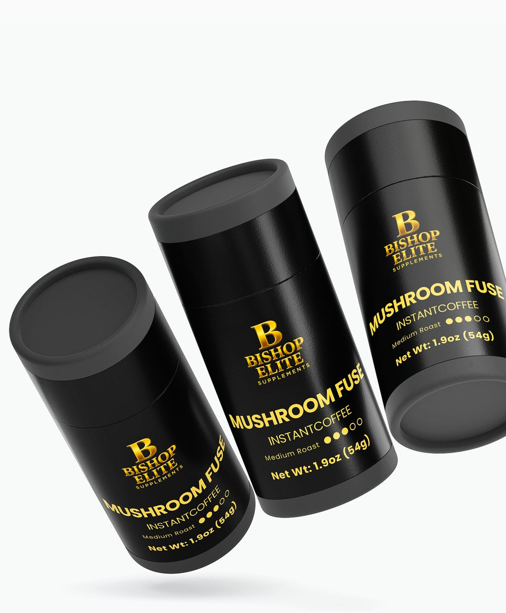 Mushroom Fuse Instant Coffee · Medium Roast · Lion’s Mane & Chaga · Freeze‑Dried Arabica · Functional Coffee Blend