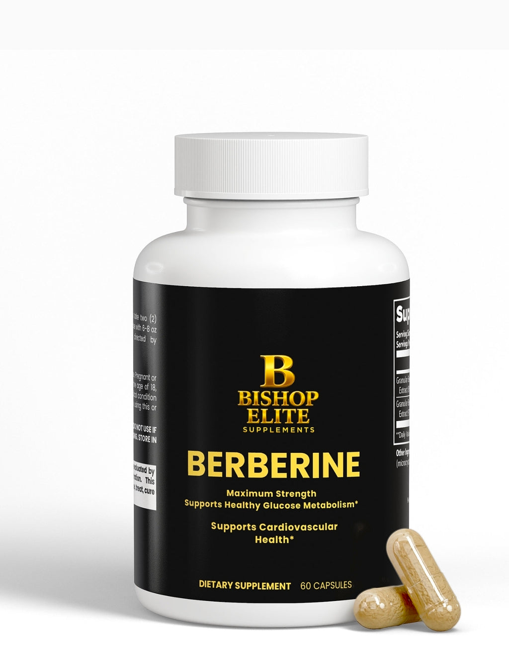 Berberine Maximum Strength — High‑Purity Berberine HCl Extract | Capsules