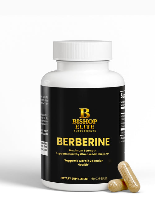 Berberine Maximum Strength — High‑Purity Berberine HCl Extract | Capsules