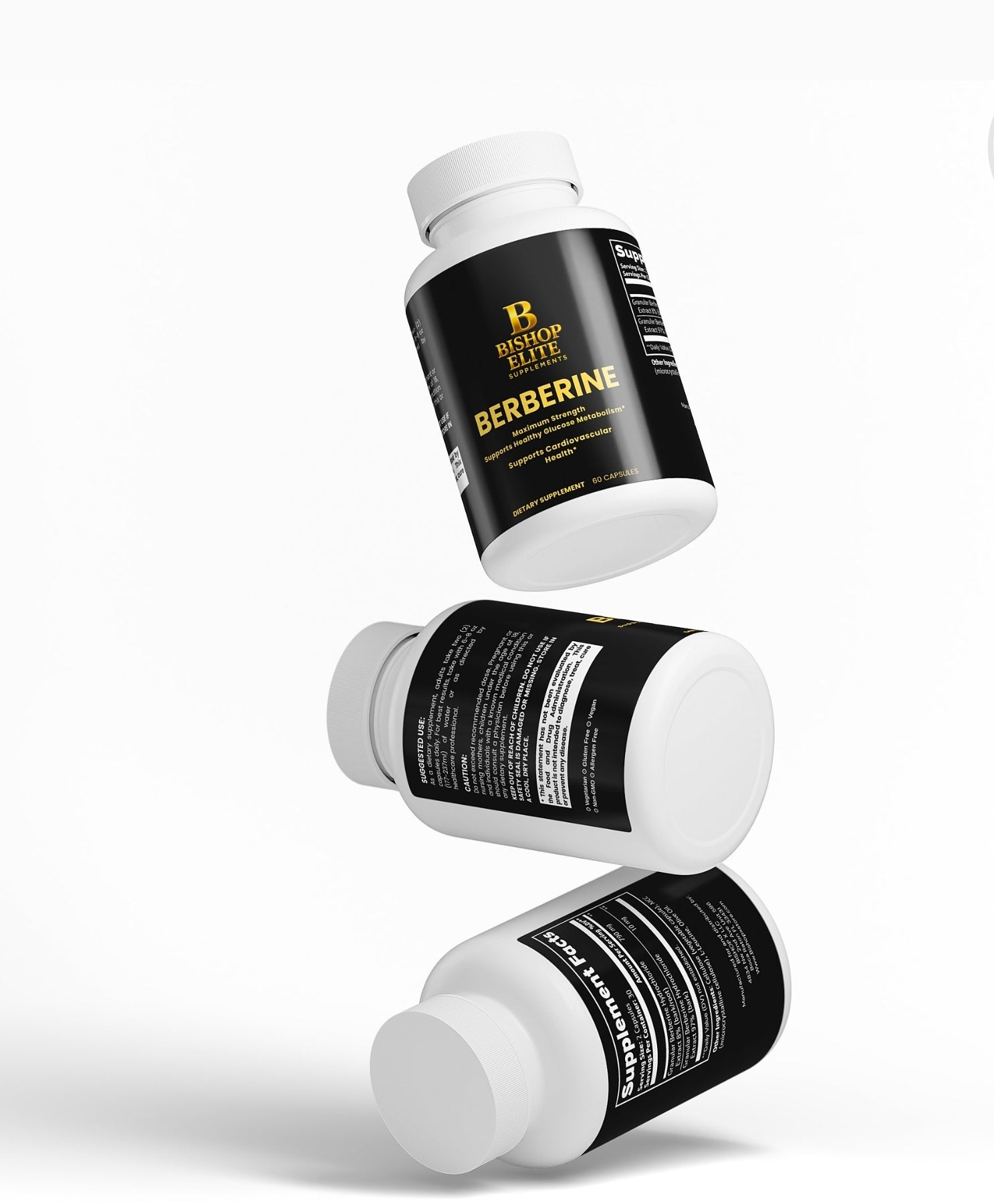 Berberine Maximum Strength — High‑Purity Berberine HCl Extract | Capsules