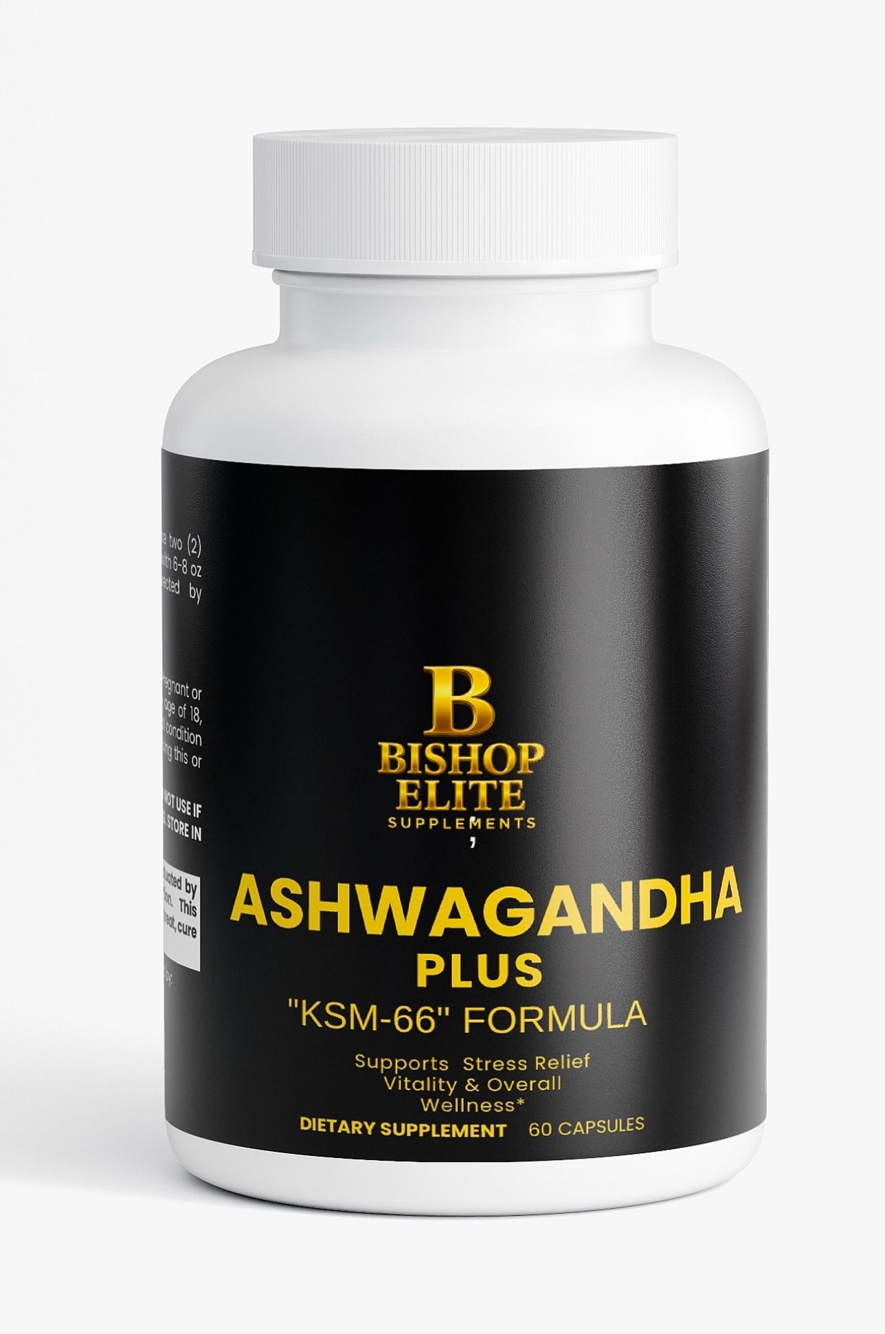 Ashwagandha Plus  KSM‑66 Botanical Blend 60 Capsules